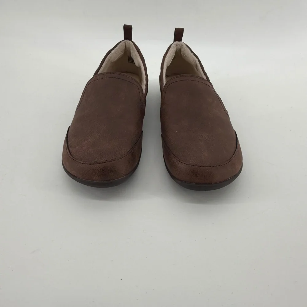 JSport by Jambu Lisa Brown Quilted Faux Fur‎  Slip On Shoes S5LSA34 Women 6.5